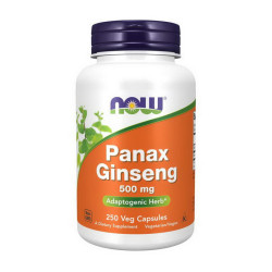 Panax Ginseng 500mg 250 veg caps