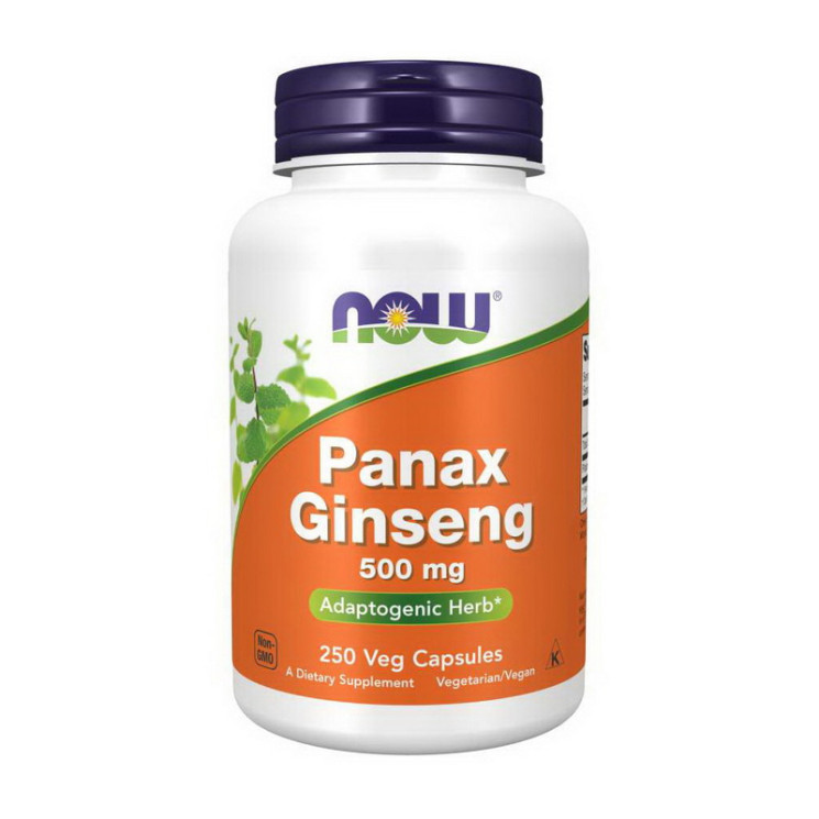 Panax Ginseng 500mg 250 veg caps