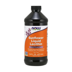 NOW Sunflower Liquid Lecithin 473ml