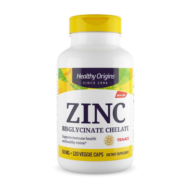 Healthy Origins Zinc Bisglycinate Chelate 50mg