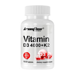 IronFlex Vitamin D3 4000+K2 100 tab