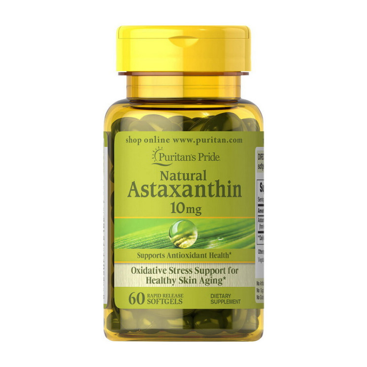 Puritan's Pride Natural Astaxanthin 10mg