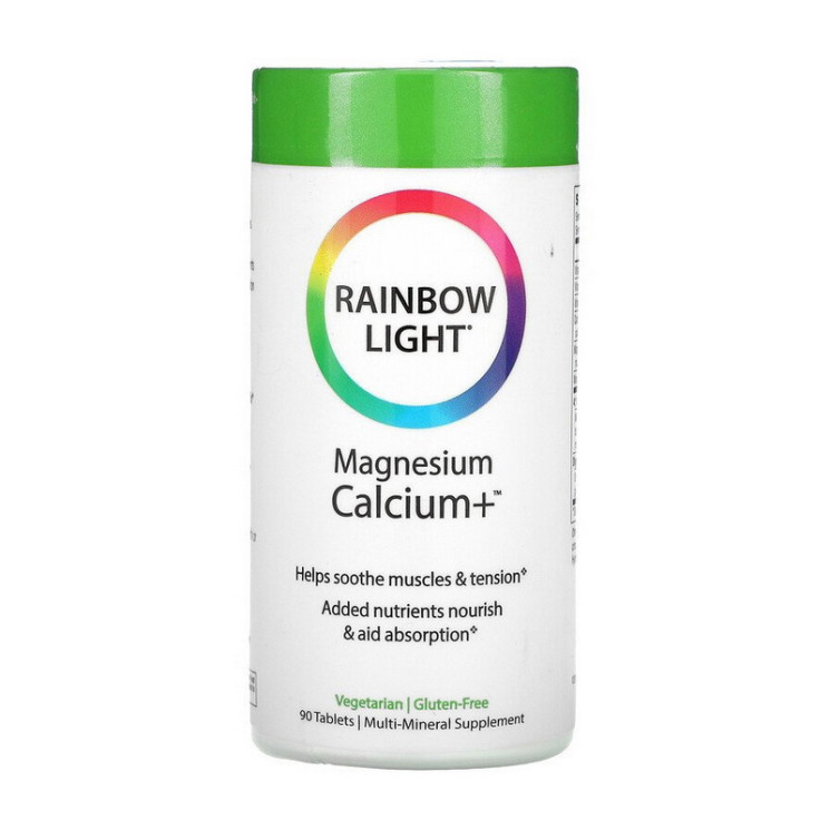 Rainbow Light Magnesium Calcium + 90 tab