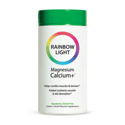 Rainbow Light Magnesium Calcium + 180 tab