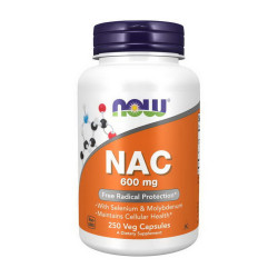 NAC 600mg 250 veg caps