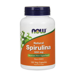 NOW Natural Spirulina 500mg