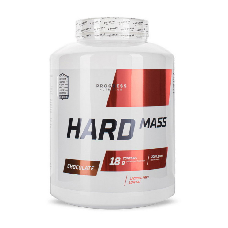 Progress Nutrition Hard Mass Lactose Free 2kg