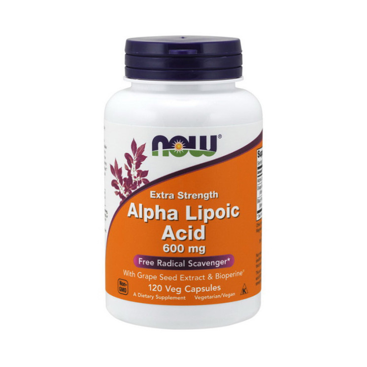 NOW Alpha Lipoic Acid 600mg Extra Strength