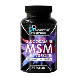 Powerful Progress Glucosamine-Chondroitin + MSM