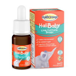 Haliborange Halibaby Live Culture Drops 5ml