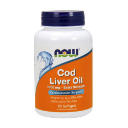 NOW Cod Liver Oil 1000mg extra strength