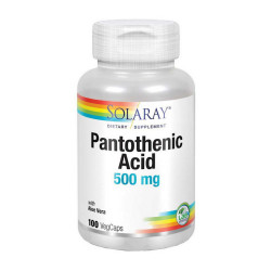 Solaray Pantothenic Acid 500mg