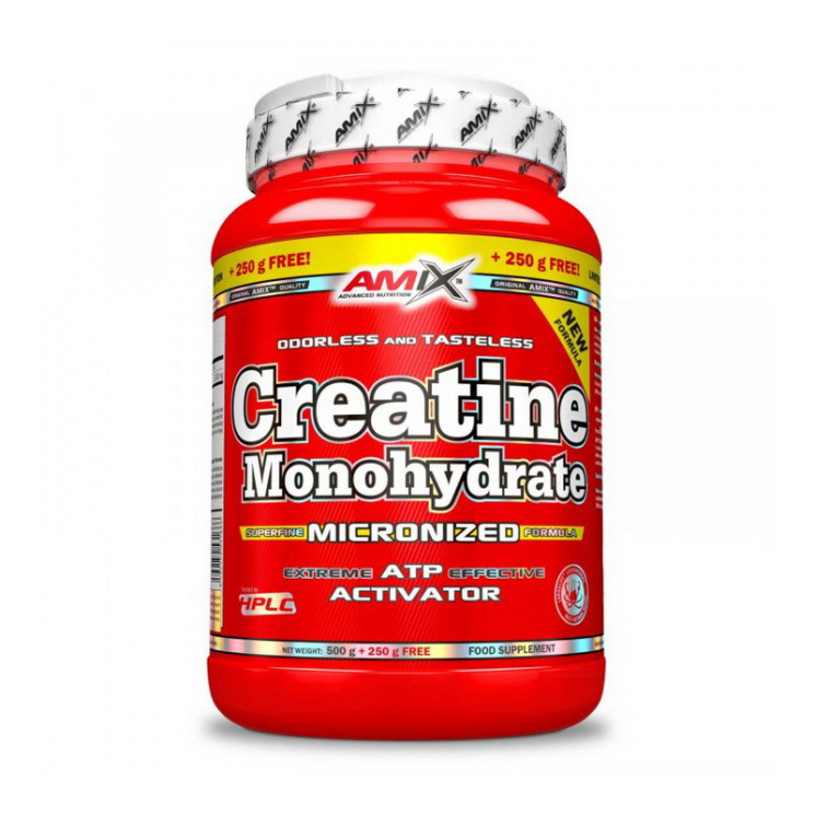 Creatine Monohydrate 500g + 250g безкоштовно