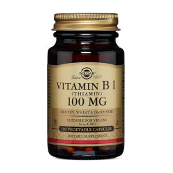 Solgar Vitamin B1 100mg 100 veg caps