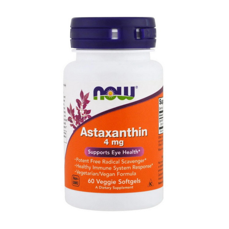 NOW Astaxanthin 4mg