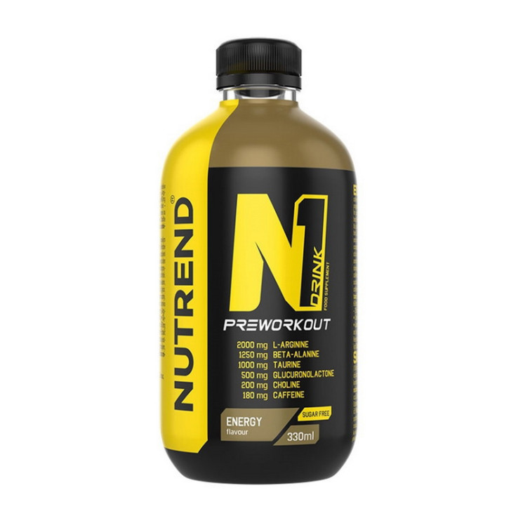 Nutrend N1 Drink Preworkout 330ml