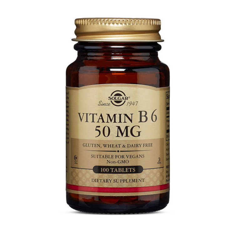 Solgar Vitamin B6 50mg 100 tabs
