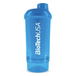 BioTech Shaker Wave + 2 in 1 500ml Schocking Blue