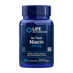 Life Extension No-Flush Niacin 640 mg