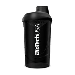 BioTech Shaker Wave Panther Black 600ml