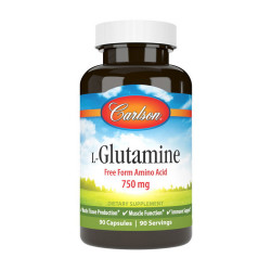 Carlson Labs L-Glutamine 750mg 90 caps