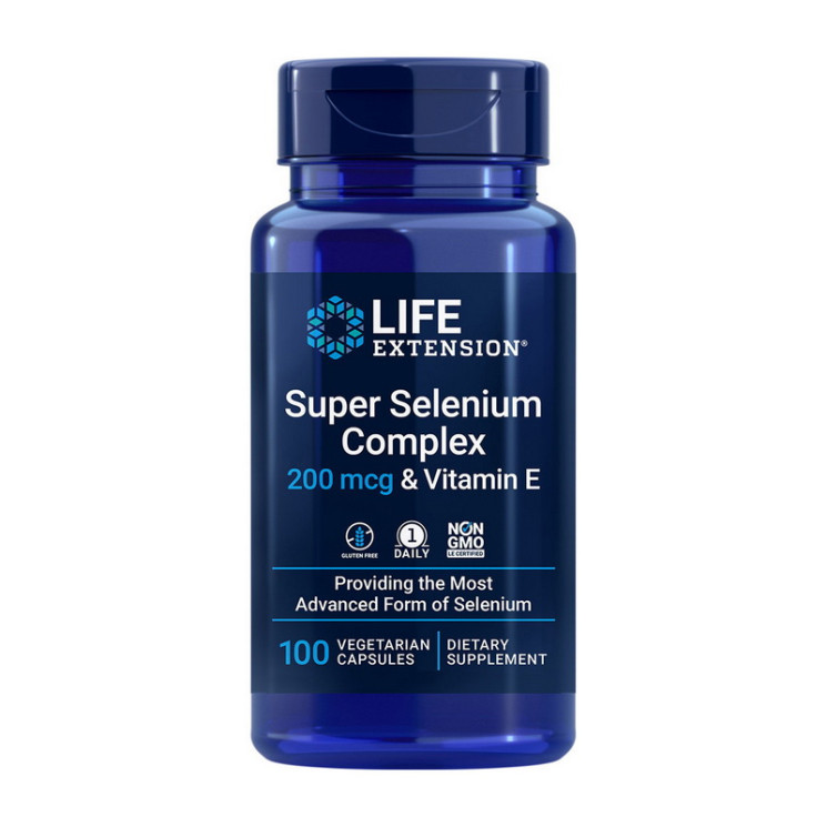 Life Extension Super Selenium Complex 200 mcg & Vitamin E
