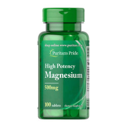 Puritan's Pride Magnesium 500mg High Potency