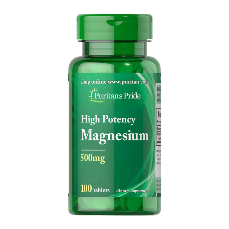 Puritan's Pride Magnesium 500mg High Potency