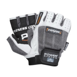 Power System Fitness Gloves White-Grey 2300