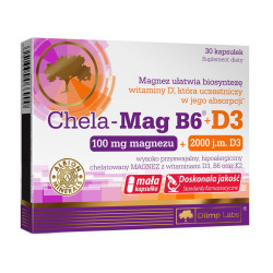 OLIMP Chela-Mag B6 + D3 30 caps