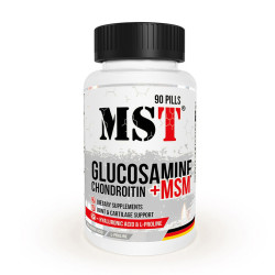 MST Glucosamine Chondroitin + MSM + hyaluronic acid
