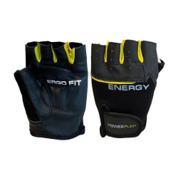 PowerPlay Fitness Gloves Black-Yellow
