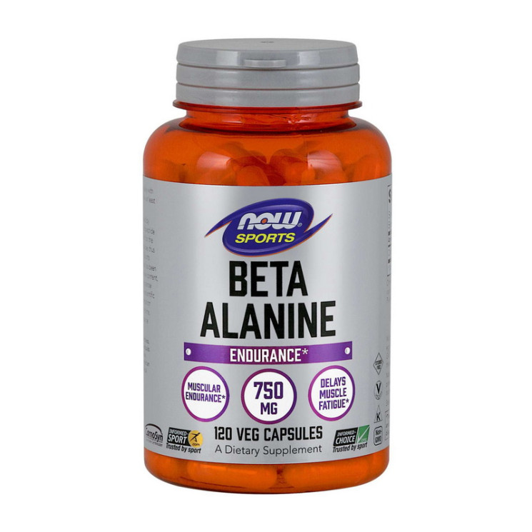 NOW Beta-Alanine 750mg 120 caps