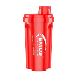 Genius Nutrition Shaker 700ml red