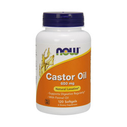 NOW Castor Oil 650mg