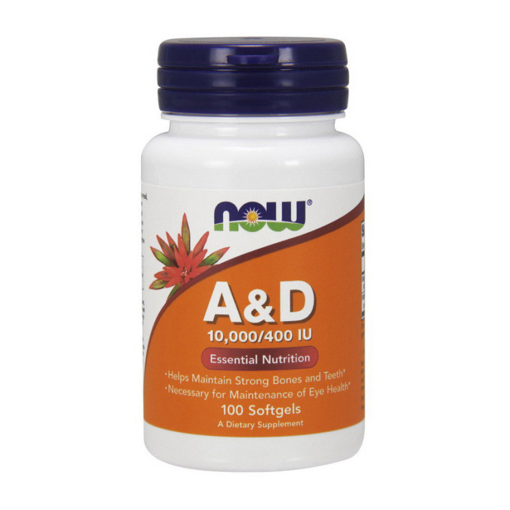 NOW A&D 100 softgels