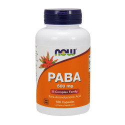 NOW PABA 500mg 100 caps