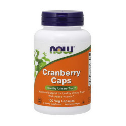 NOW Cranberry Caps 100 veg caps