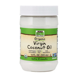 NOW Coconut Oil Virgin organic 355 ml
