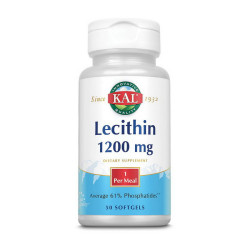 Lecithin 1200mg 50 sgels