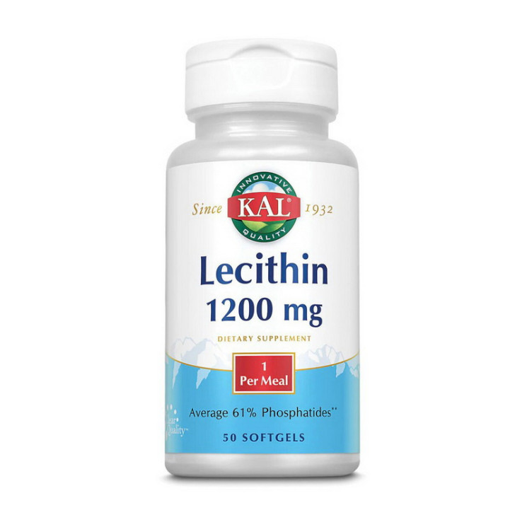 Lecithin 1200mg 50 sgels