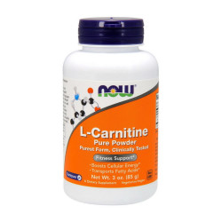 NOW L-Carnitine pure powder 85g