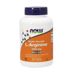 NOW L-Arginine 1000mg 120 tabs