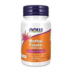 NOW Methyl Folate 1000mcg