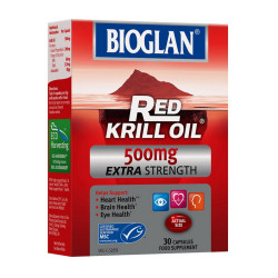 Bioglan Extra Strength Red Krill Oil 500mg 30 caps