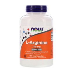 NOW L-Arginine 700mg 180 veg caps
