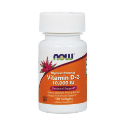 NOW Vitamin D-3 250mcg (10,000 IU)