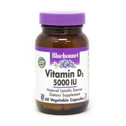 Bluebonnet Nutrition Vitamin D3 5000 IU (125 mcg)