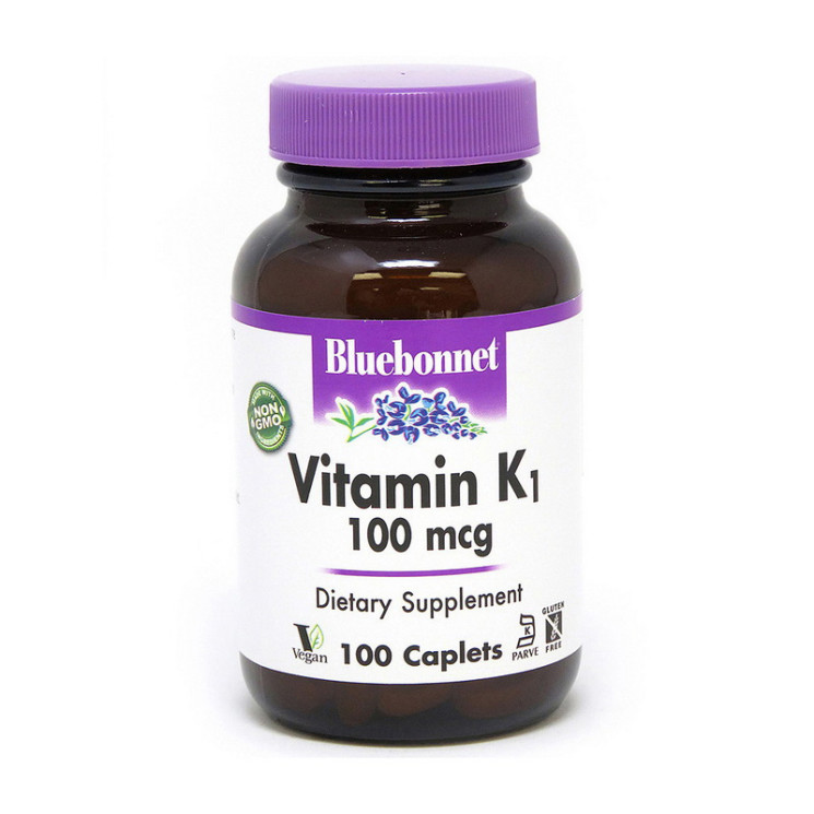 Bluebonnet Nutrition Vitamin K1 100 mcg