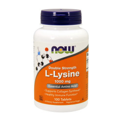 NOW L-Lysine 1000mg double strength